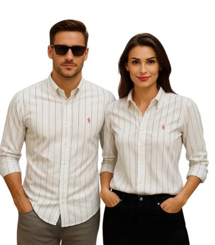 Timeless Striped Button-Up Shirt
